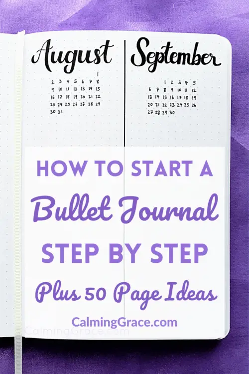 How To Start A Bullet Journal: Step By Step Guide